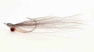 Clouser Saltwater fly Grey & White 